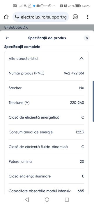 Vând hotă ornamentală noua