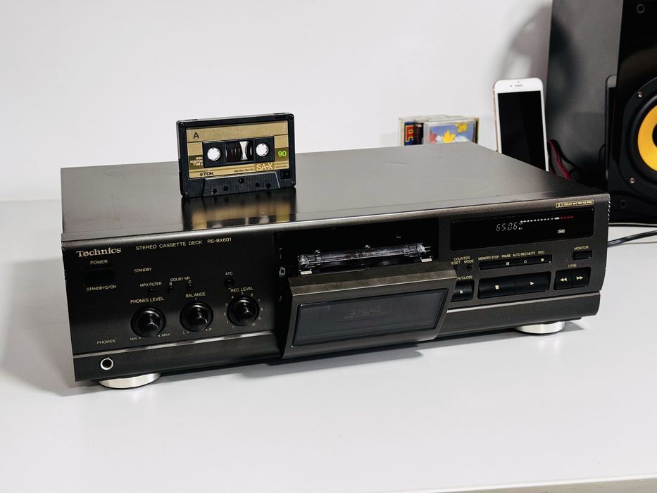 Deck de colecție TECHNICS RS-BX601, 3 HEAD,Tps,dolby,servisat,Japan !