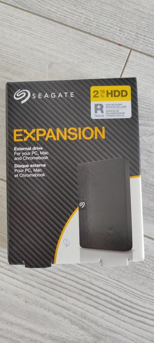 Harddisk extern SEAGATE 2TB sigilat