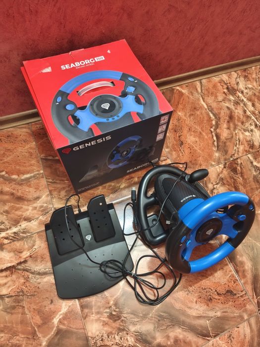 Геймърски волан с педали