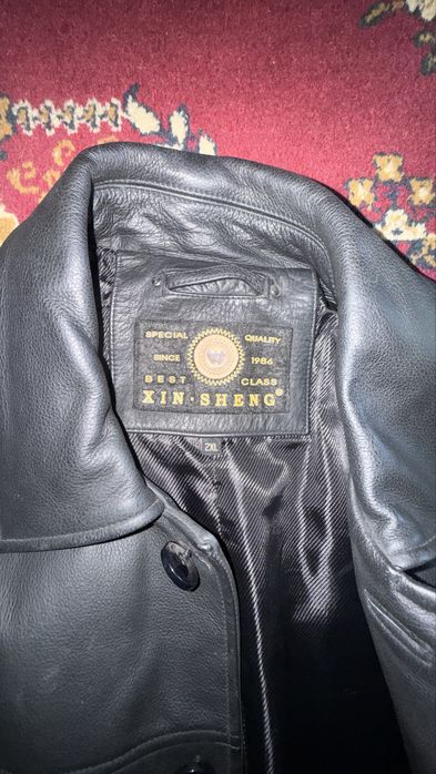 Продам полупальто кожаное