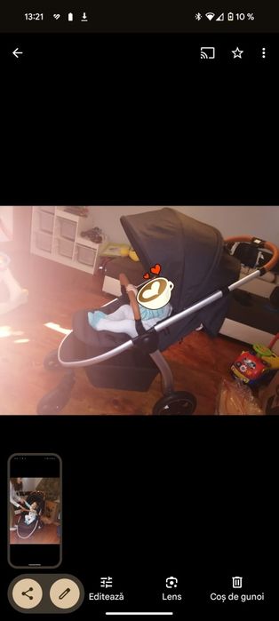 Carucior Hauck Sportswear UpTown melange negru