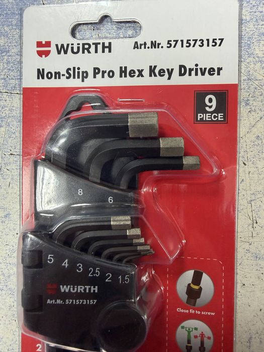 Шесто грами удължени за работа под ъгъл Wurth