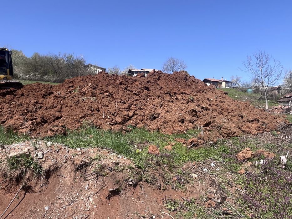 Пръст за обратен насип и градина