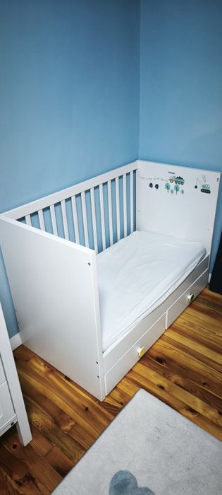 Бебешко легло IKEA Stuva + матрак