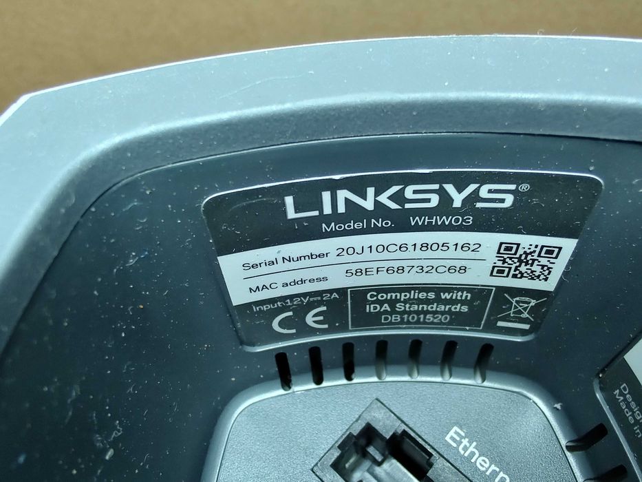 Router Linksys Velop WHW03 Mesh