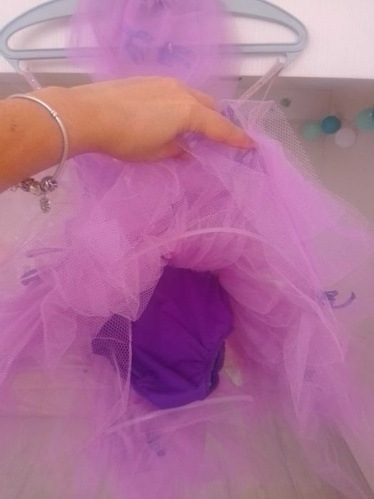 Балетна пачка лилава