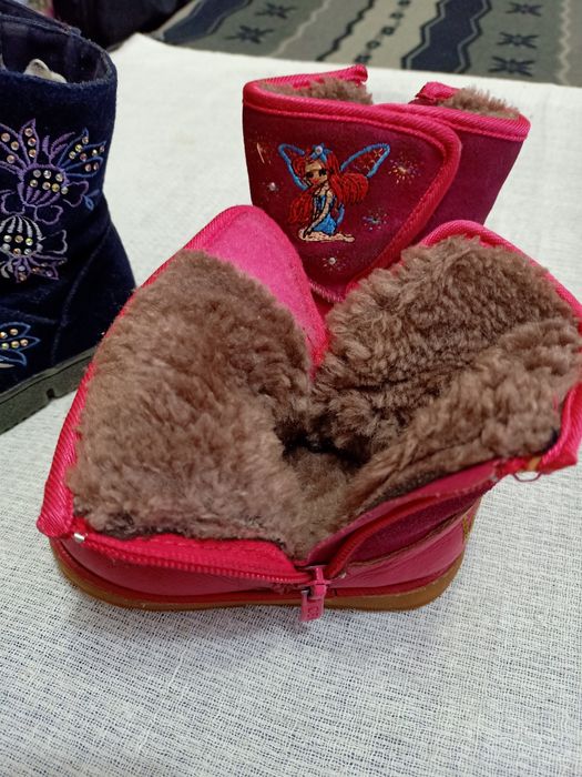 Зимние ботиночки на малышку