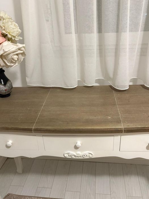 Comodă machiaj  lemn masiv xxlutz