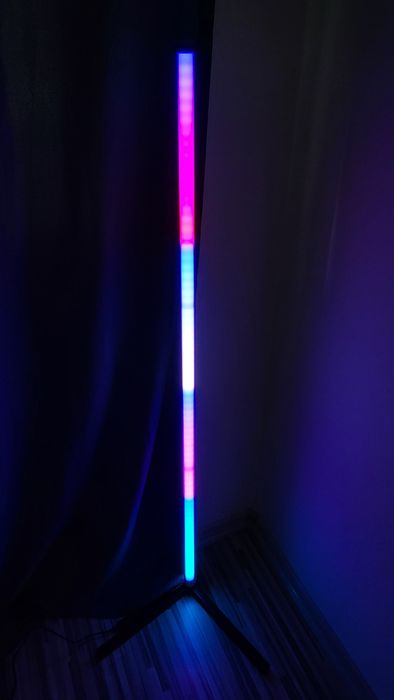 Lampadar de colț Riyo LED RGB (Smart) - Nou