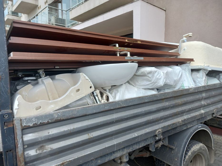 Transport moloz mobila