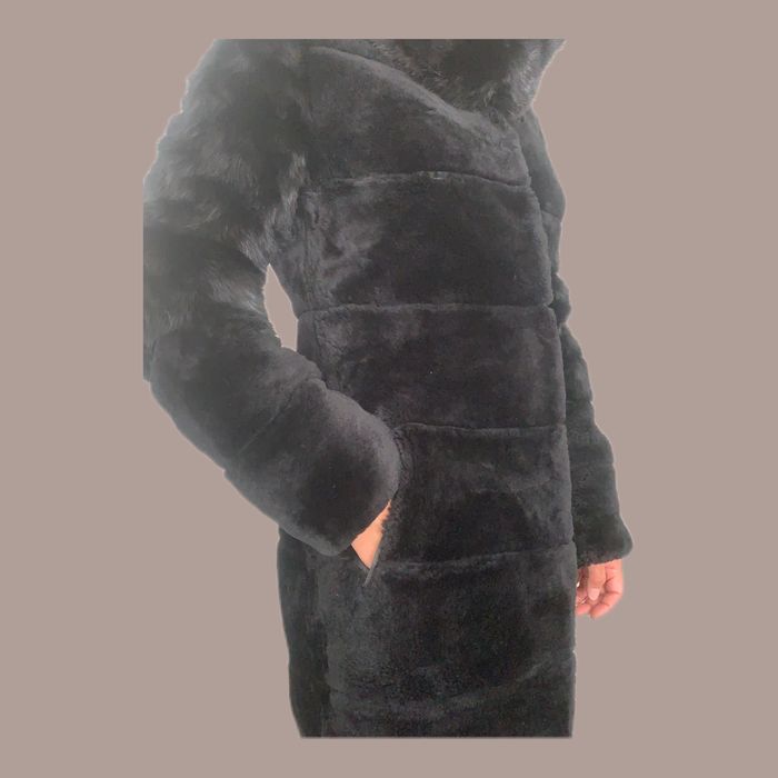 Шуба комбинированная