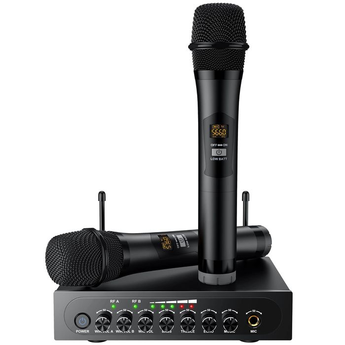 Professional wireless microphone UHF