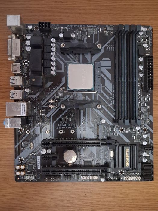 PLACA DE BAZA B450 DS3H Plus Ryzen 1600x