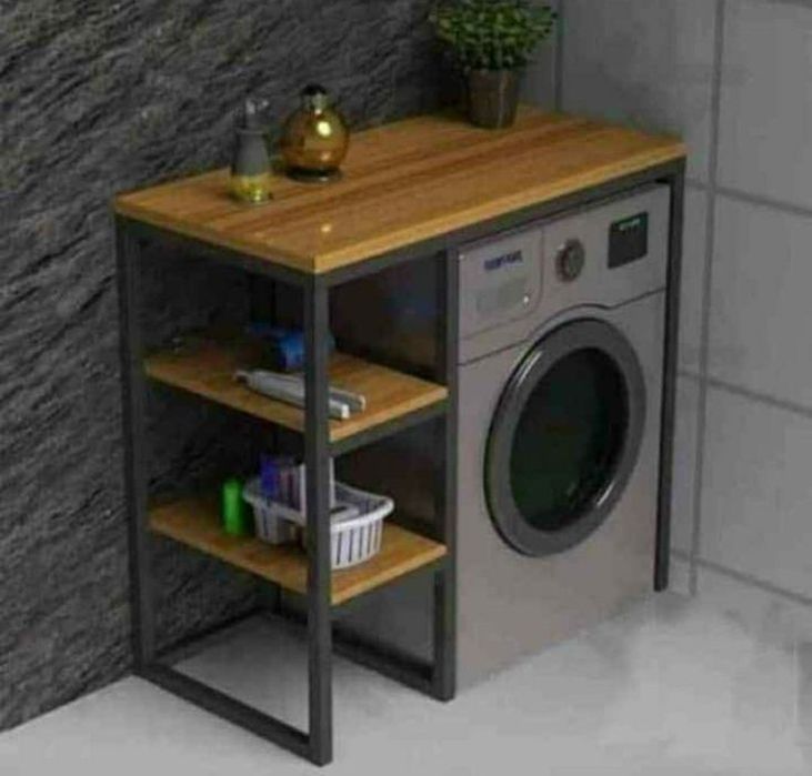 Лофт стеллаж для стиральной машины.