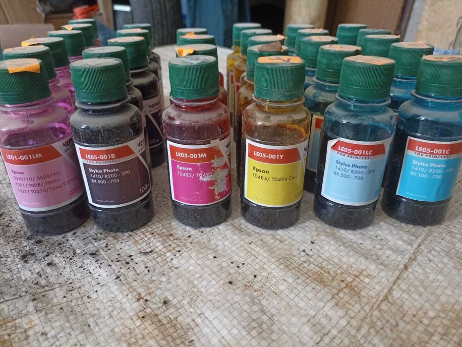 Картриджы, тонер.