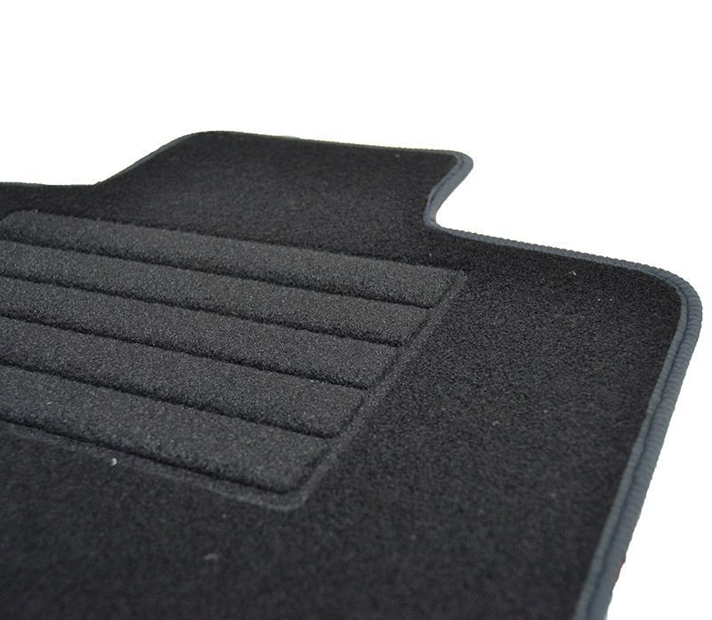 Covorase mocheta Mercedes Clasa A W168 10/1997-7/2004 Negru, set de 4 bucati