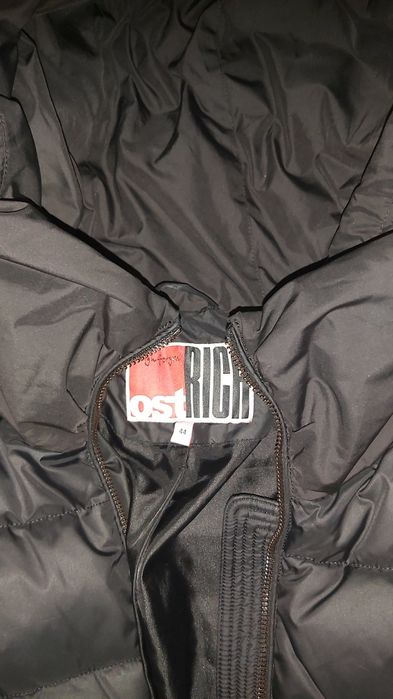 Зимний теплый пуховик