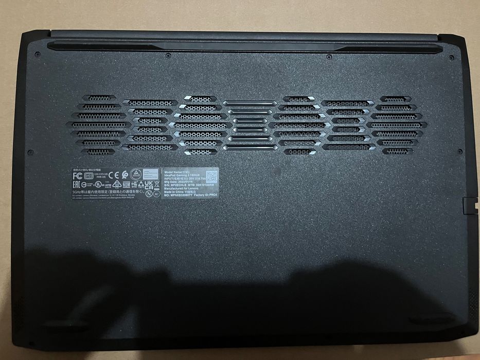 Laptop lenovo idepad gaming 3