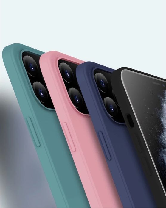 Husa Silk Case Silicon Slim Catifea Int Iphone 13/14/15/16E/16 PRO MAX