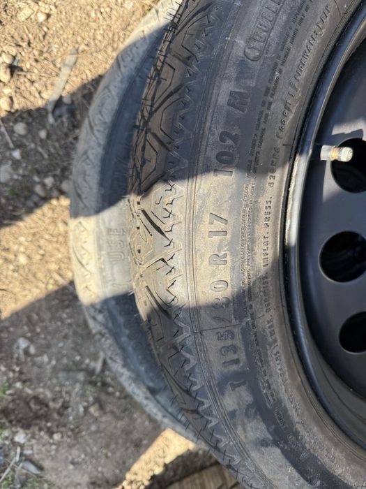 Резервна гума патерица бмв е60 е61