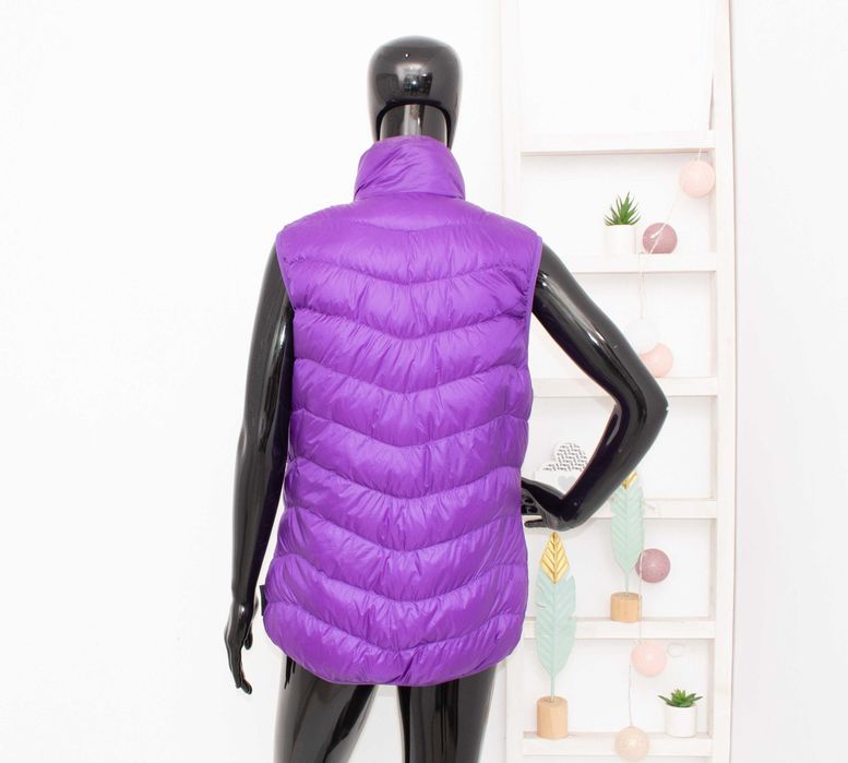 Bergans Down Light Vest дамска пухена грейка лилав елек с пух и пера М