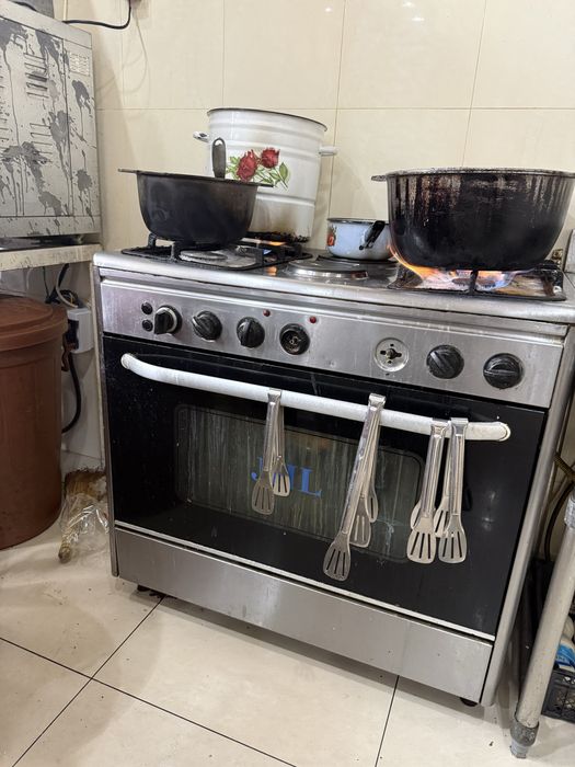 Газ плита JHL + электрический