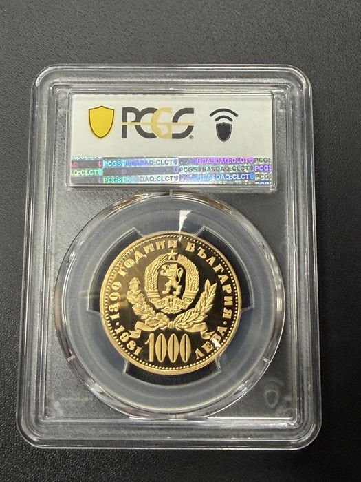 Златна монета Майка с дете PGCS PR70
