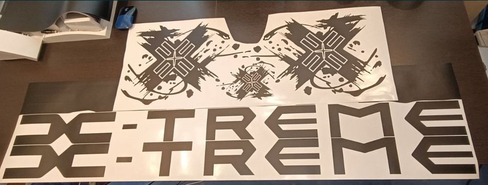 Set stickere Dacia Duster X-treme/Adventure