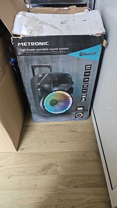 Metronic 477183 преносима високомощна високоговорителна система