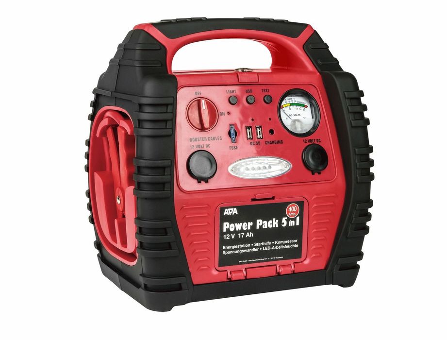 Robot de pornire APA Power Pack 5in1, Compresor, PowerBank, Inverter
