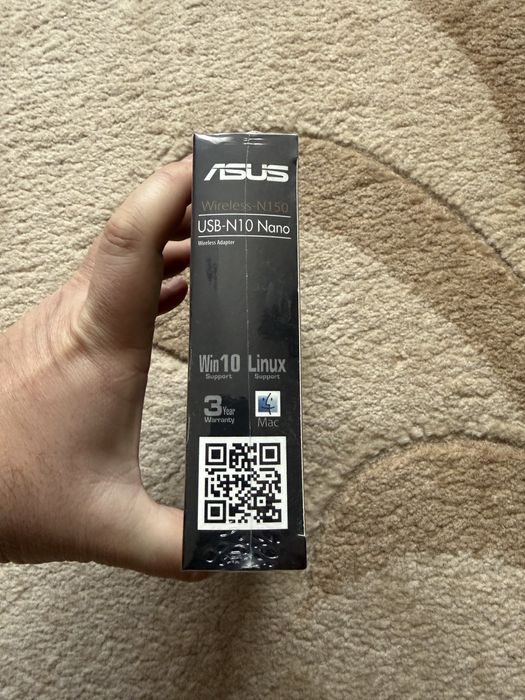 Adaptor wireless ASUS USB-N10 Nano, 150Mbps