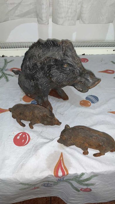 Porc mistret cu purceii