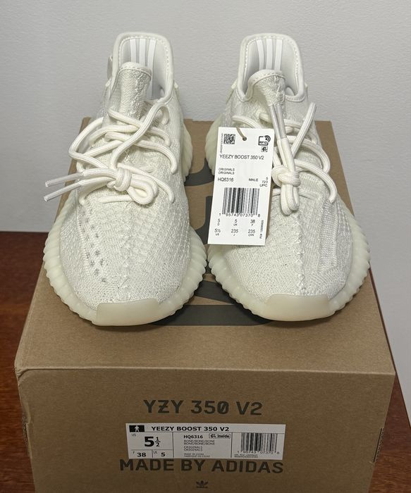 Yeezy 350 Bone - Noi cu etichetă - Calitate Premium