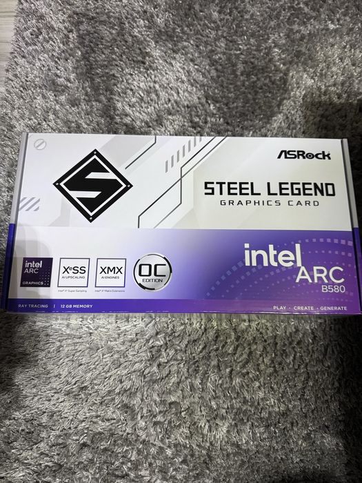 Placa video intel arc b580 12 gb noua sigilata
