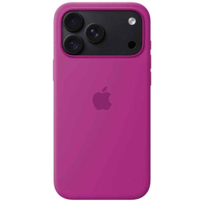 Husa Apple iPhone 18 Pro Max Silicon MagSafe Fucksia