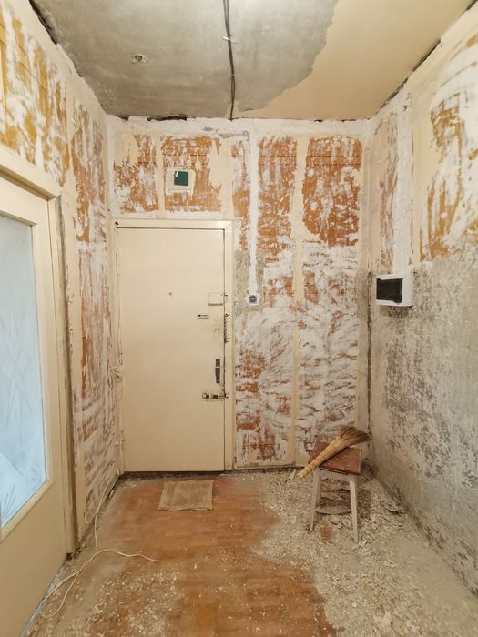 Демонтаж квартир и домов очистка старой краски и шпатлевки  быстро