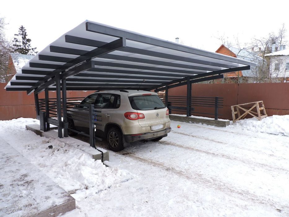 Авто навес. Навесы для автомобилей. гараж