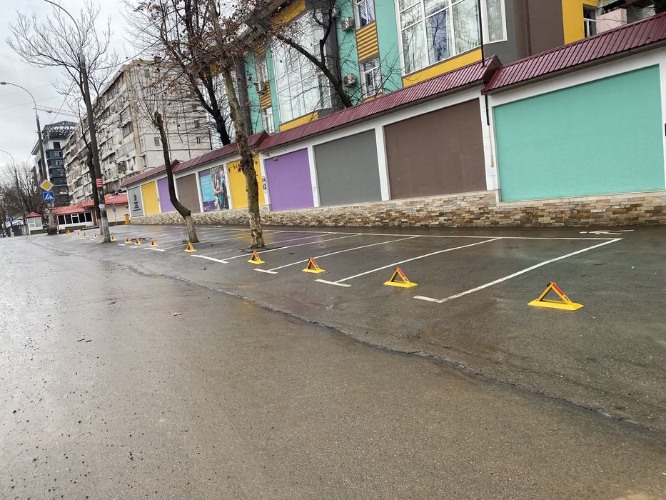 Установка Автобарьеры антипаркинг стоппаркинг парковочный барьер