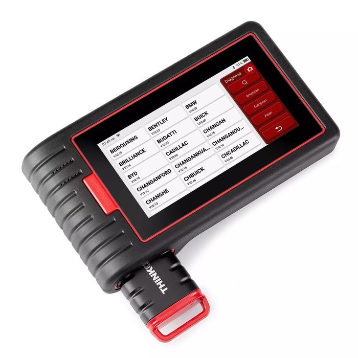 Tester auto THINKSCAN MAX 2: Codare ECU, diagnoza, 28+ functii, BT