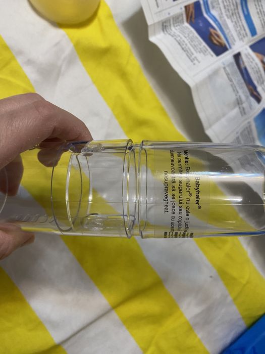 Babyhaler dispozitiv aerosoli copii