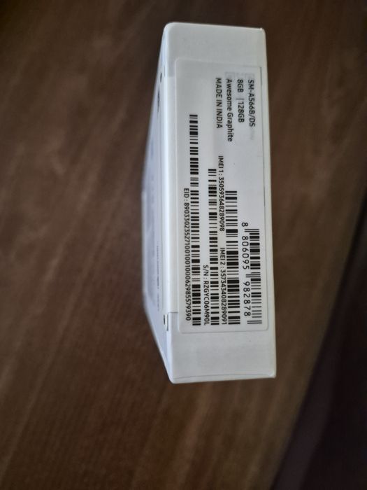 Смартфон Samsung Galaxy A56, 8GB RAM, 128GB, 5G, Awesome Graphite