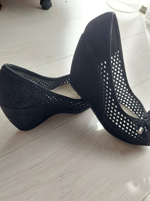 Pantofi Geox piele 38 negri