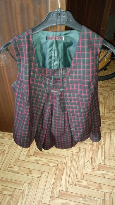 Продам школьную форму "Шотландка"