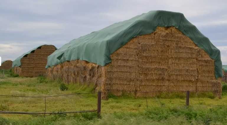 Prelata acoperire baloti fan si paie verde 12X25m, Breckner Germany