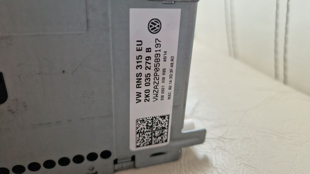 VW RNS 315 Bluetooth  + Harti Full + Cod Pin + Antena GPS !