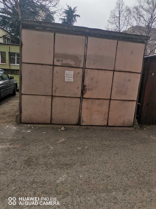 Панелен бетонен гараж