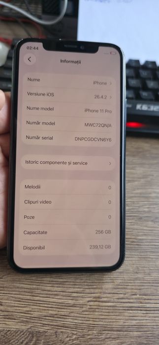 Iphone 11 pro 256 giga