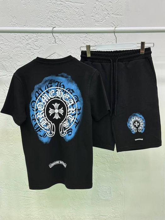 Ново! Sp5der / Chrome Hearts / Essentials / Corteiz / Trapstar / Syna World / Nike Летни Екипи Тениска с къси панталони комплекта лято 2026