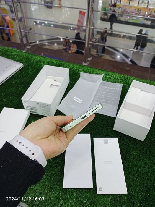 Redmk Note 13 ideal karobka dokumenti bor 128 gb